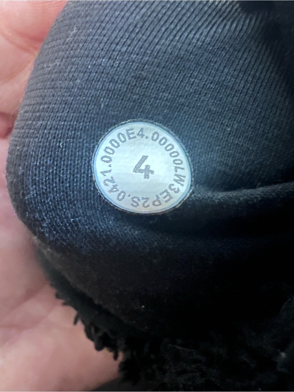 #579 Lululemon Reversible Fleece Jacket Black Size 4 Hooded Full Zip - Picture 8 of 8